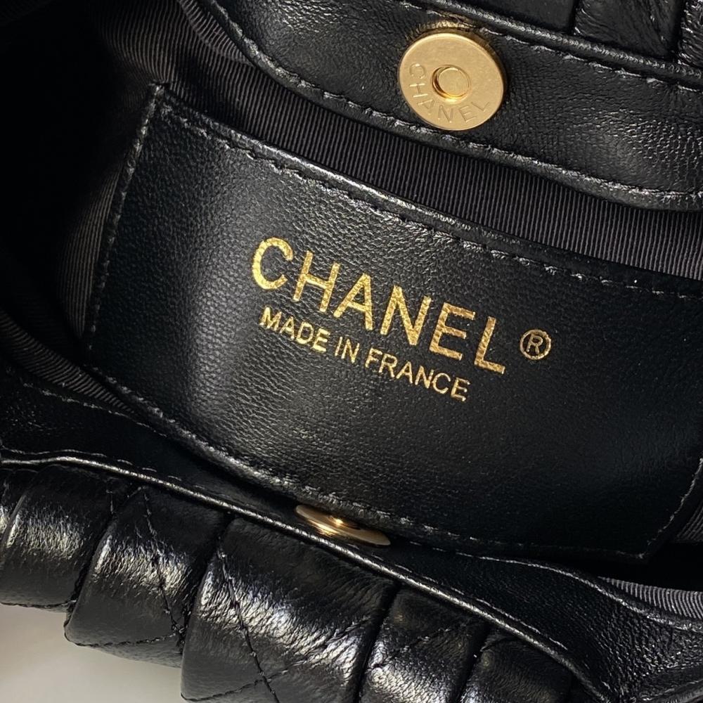 Leather Bucket Bag