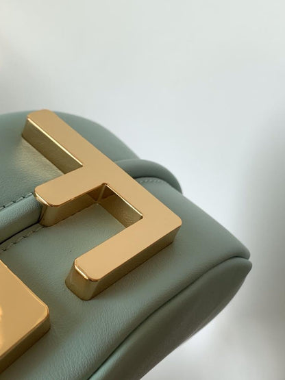 Gold Top Handle Bag