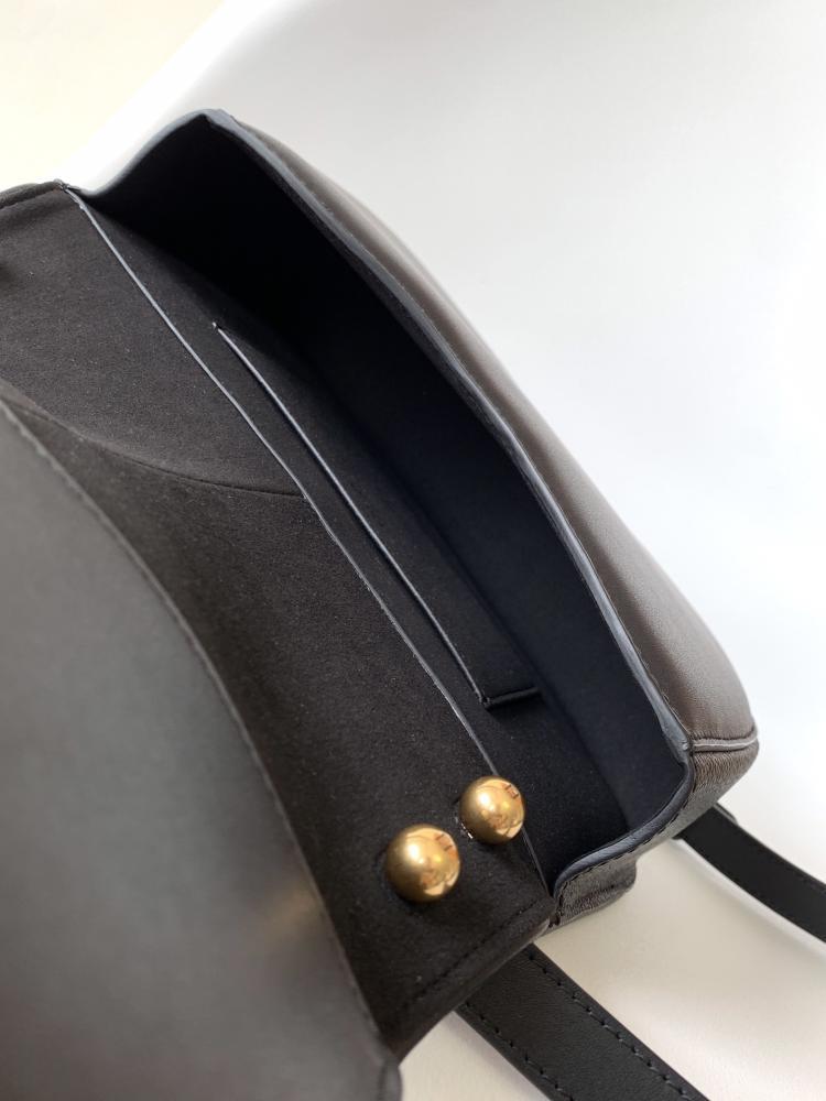 Leather Top Handle Bag