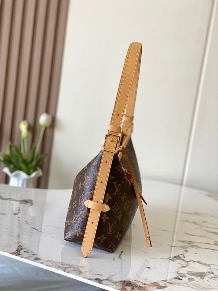Modern Monogram Leather Shoulder Bag – Limited Edition