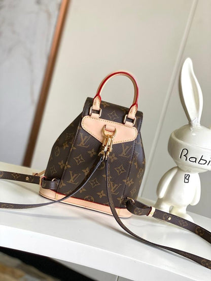 Stylish Refined Leather Backpack