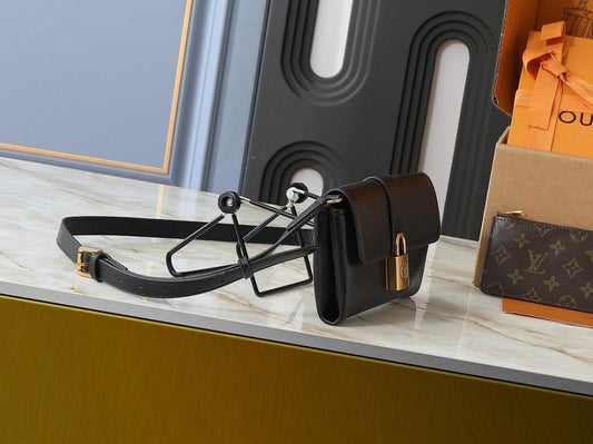 Modern Italian-Inspired Monogram Calfskin Wallet