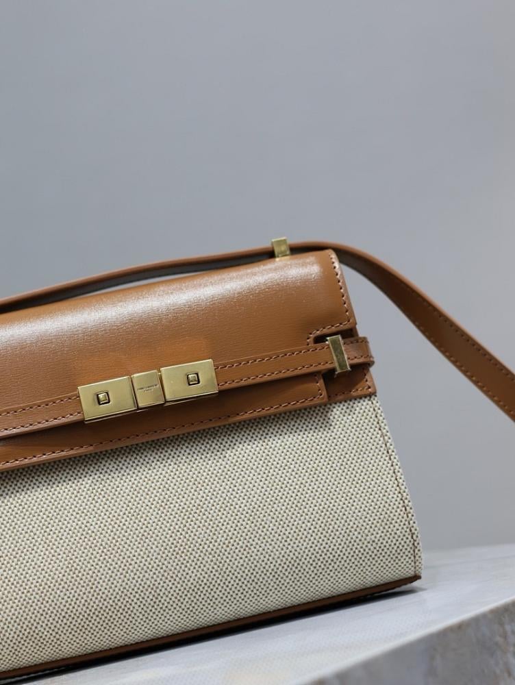 Modern Refined Leather Crossbody Bag