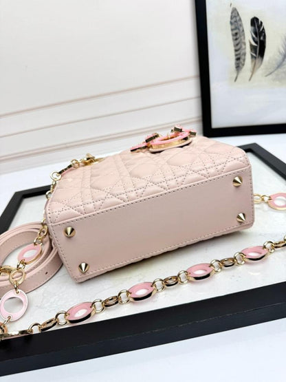 Modern Refined Leather Crossbody Bag