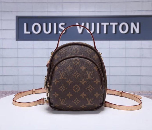 Italian-Inspired Luxury Monogram Backpack