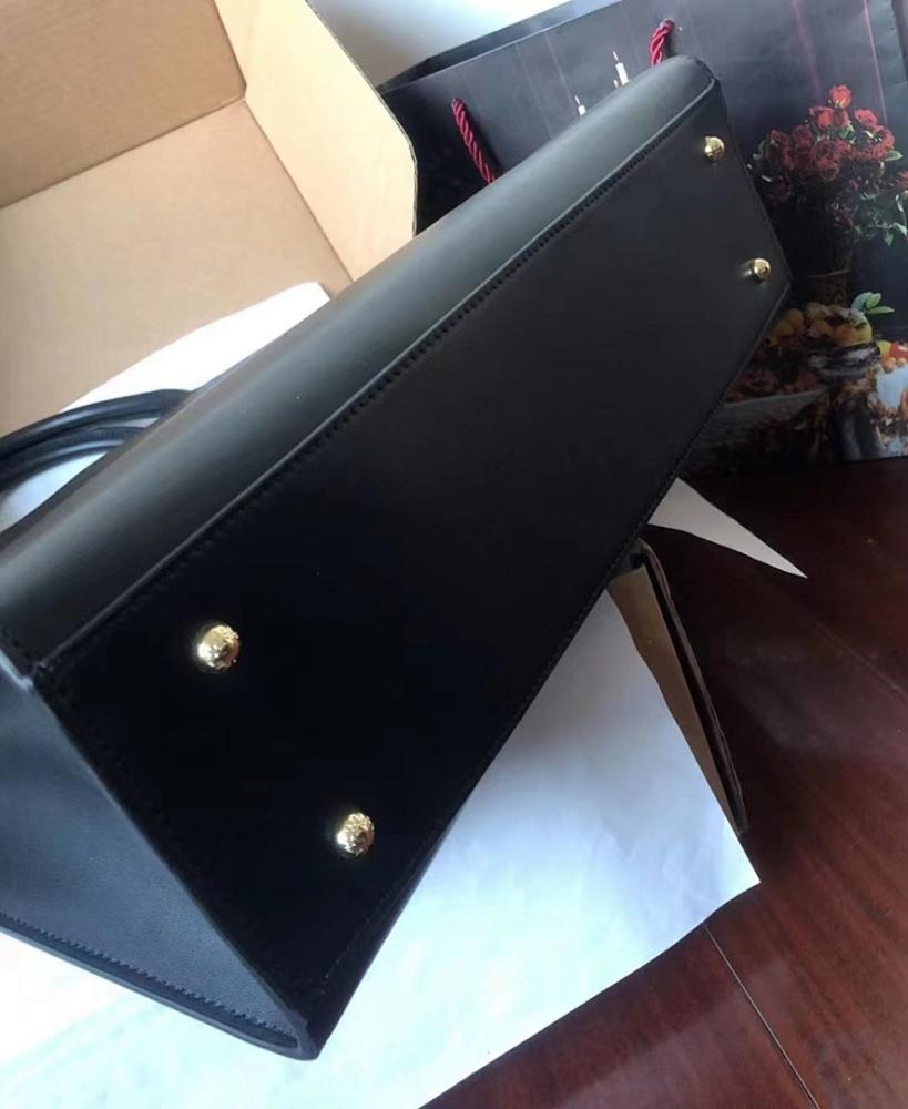 Stylish Premium Leather Top Handle Bag
