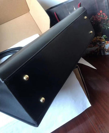 Stylish Premium Leather Top Handle Bag