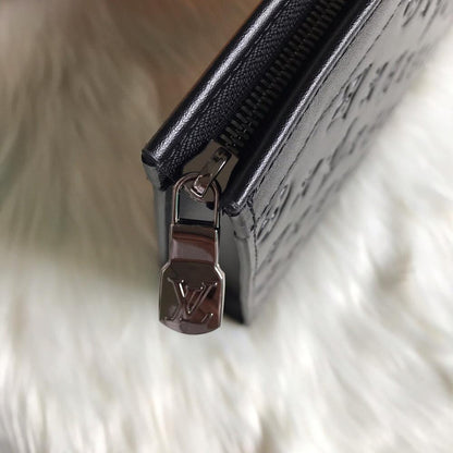 Stylish Premium Black Canvas Crossbody Bag
