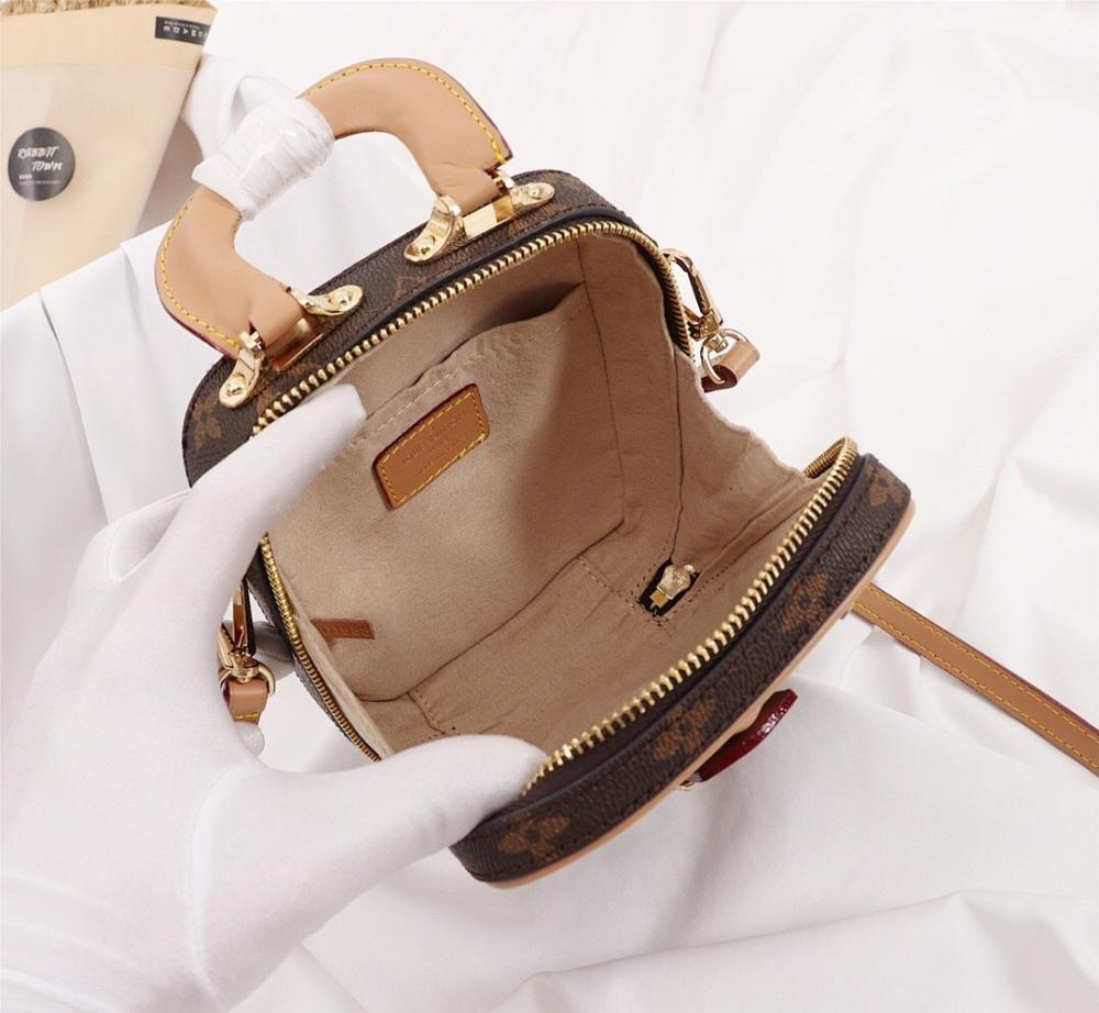 Stylish Monogram Leather Shoulder Bag – Special Edition