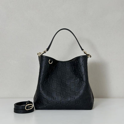 Luxury Leather Top Handle Bag