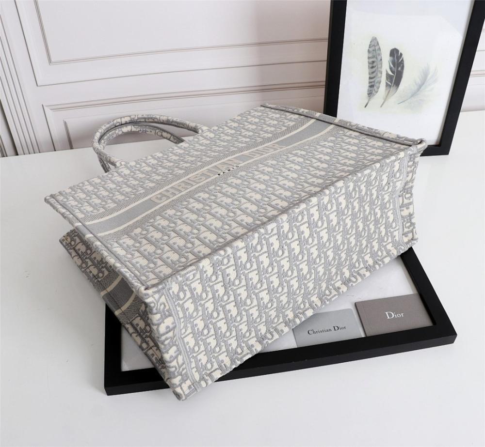 Classic Italian-Inspired Blue Embroidered Top Handle Bag