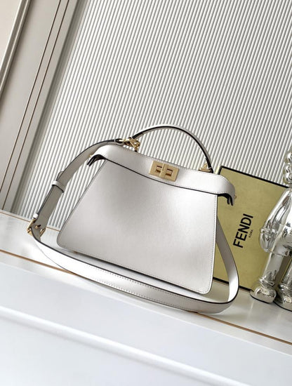 Leather Top Handle Bag