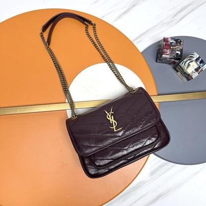 Classic Leather Top Handle Bag