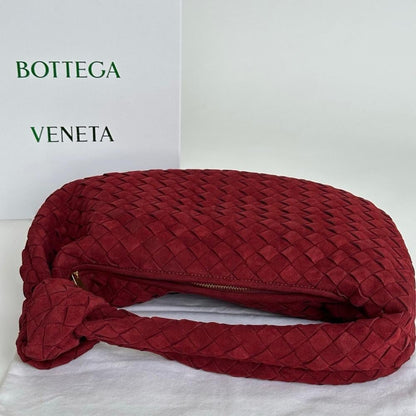 Jodie Woven Suede Shoulder Bag