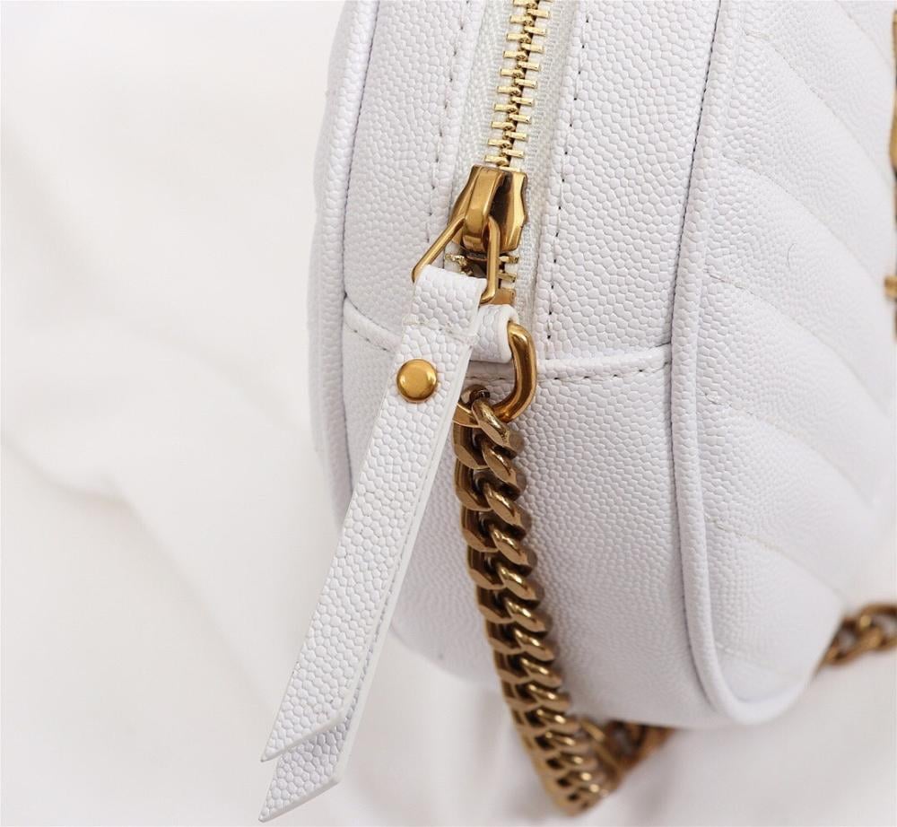 Stylish Refined Leather Top Handle Bag