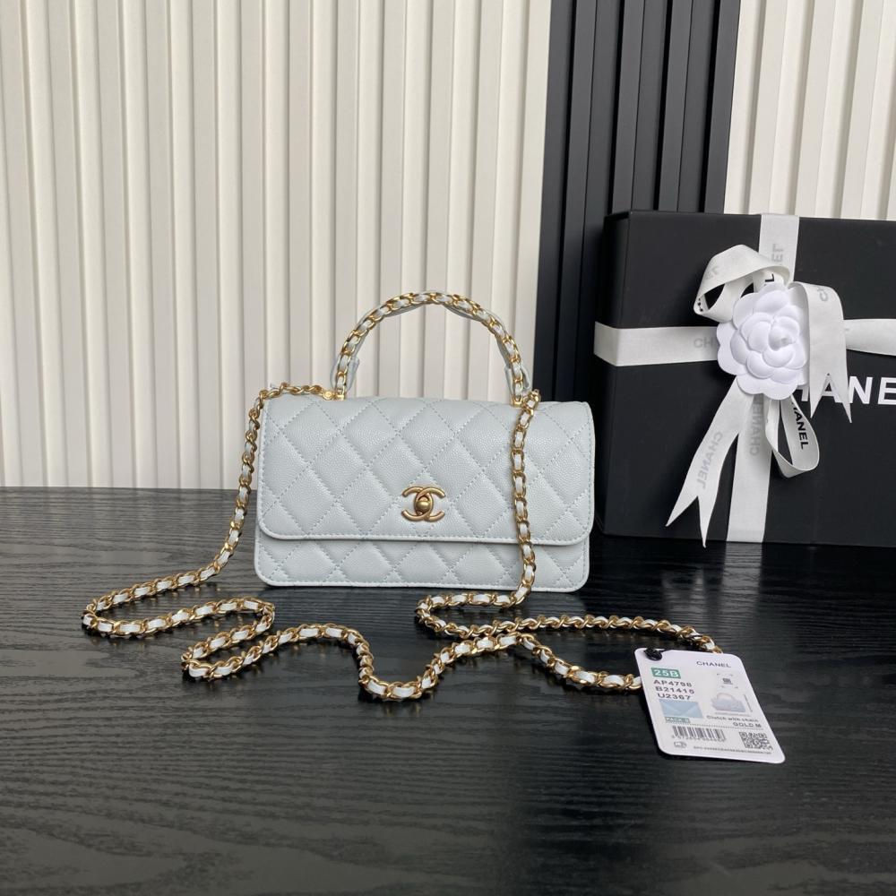 Leather Top Handle Bag