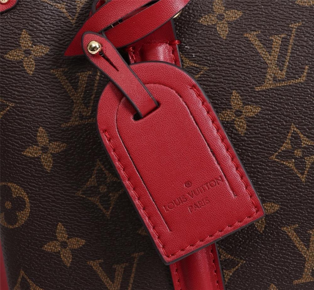 Modern Gold Monogram Leather Crossbody Bag