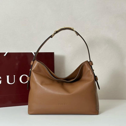 Leather Top Handle Bag