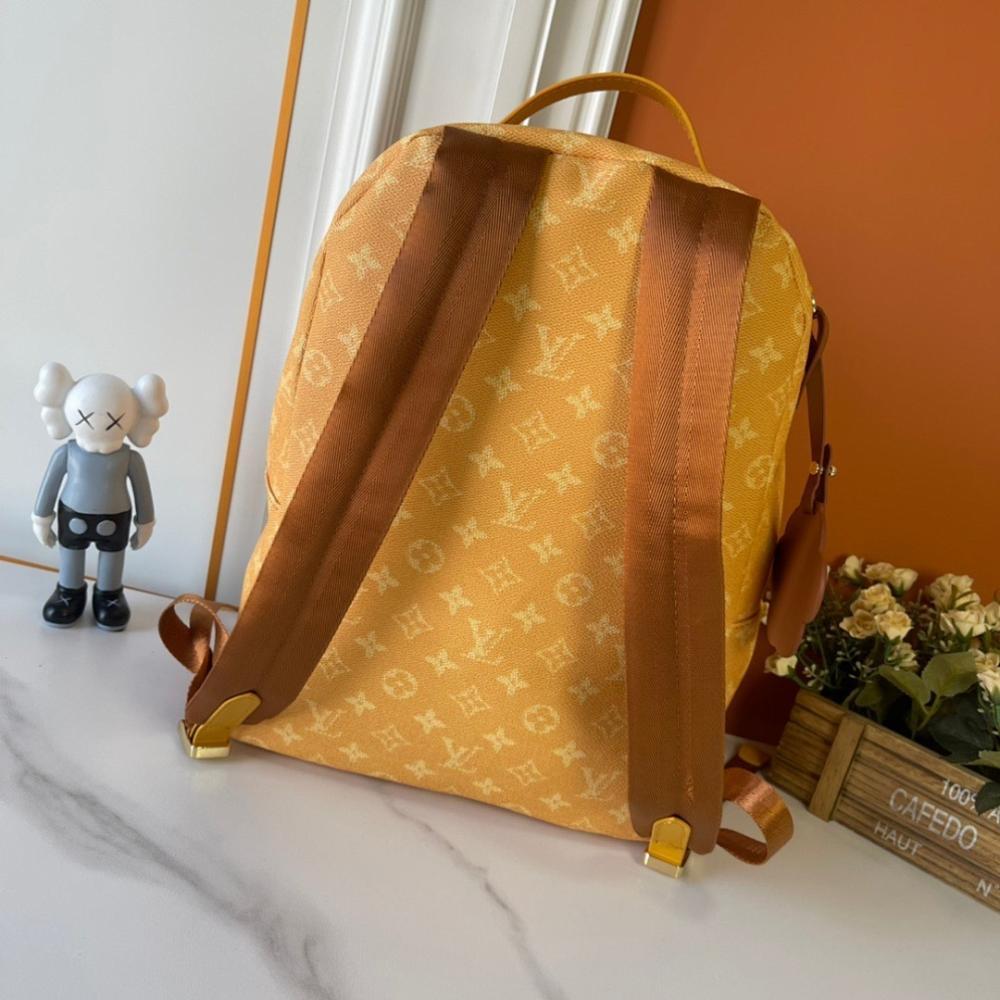 Modern Elegant Monogram Leather Shoulder Bag