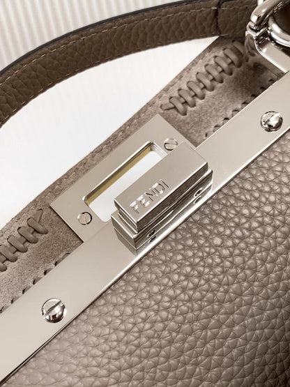 Calfskin Top Handle Bag