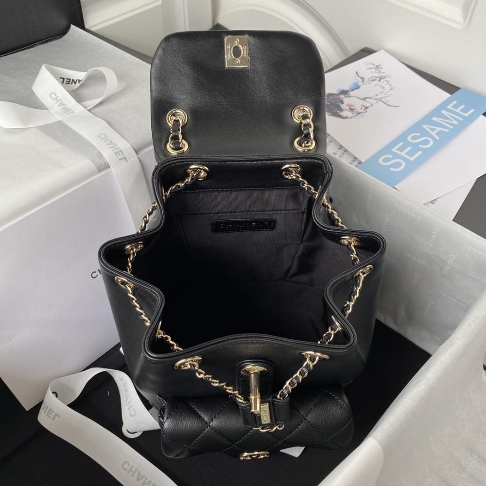 Practical Lambskin Backpack