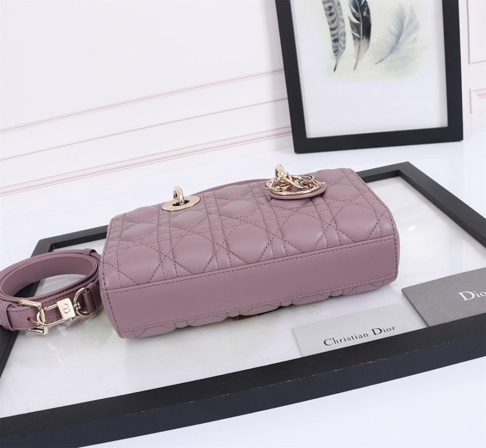 Modern Pink Lambskin Crossbody Bag – Limited Edition