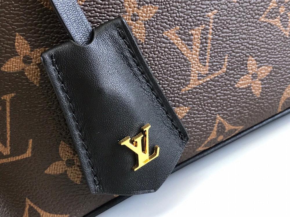 Modern Elegant Woven Leather Top Handle Bag