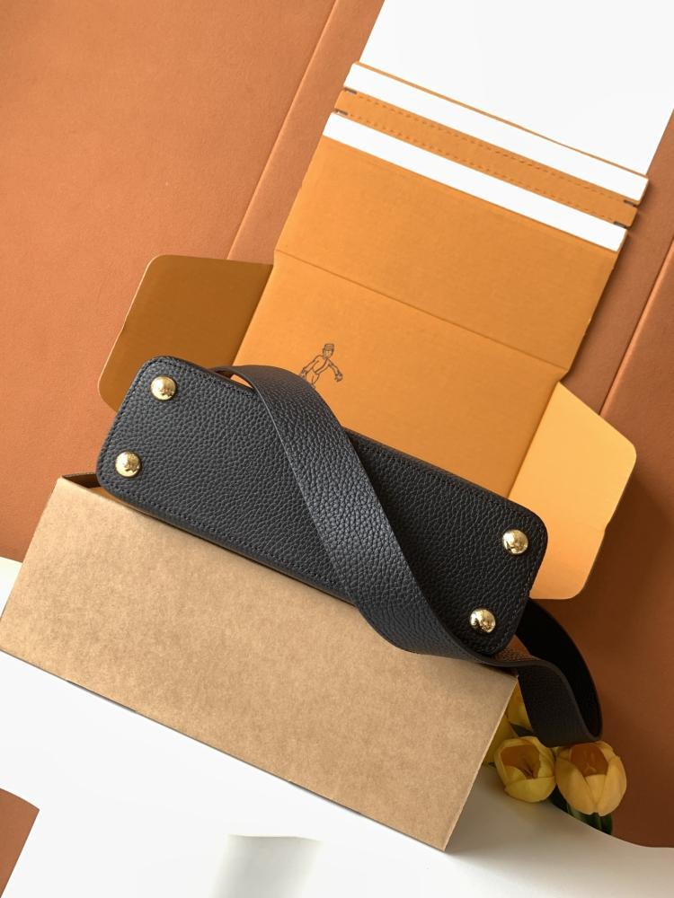 Leather Top Handle Bag