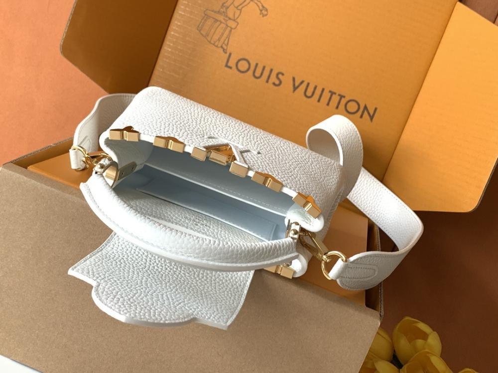 Gold Top Handle Bag