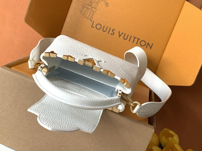Gold Top Handle Bag