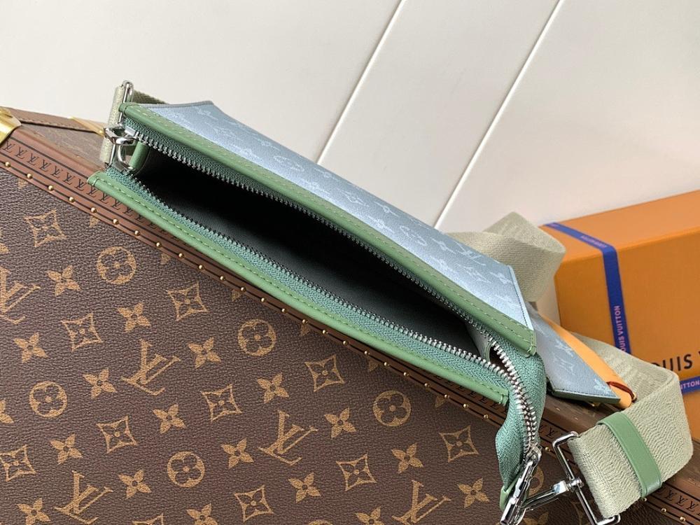 Stylish Premium Monogram Leather Shoulder Bag