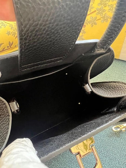 Italian-Inspired Luxury Calfskin Shoulder Bag