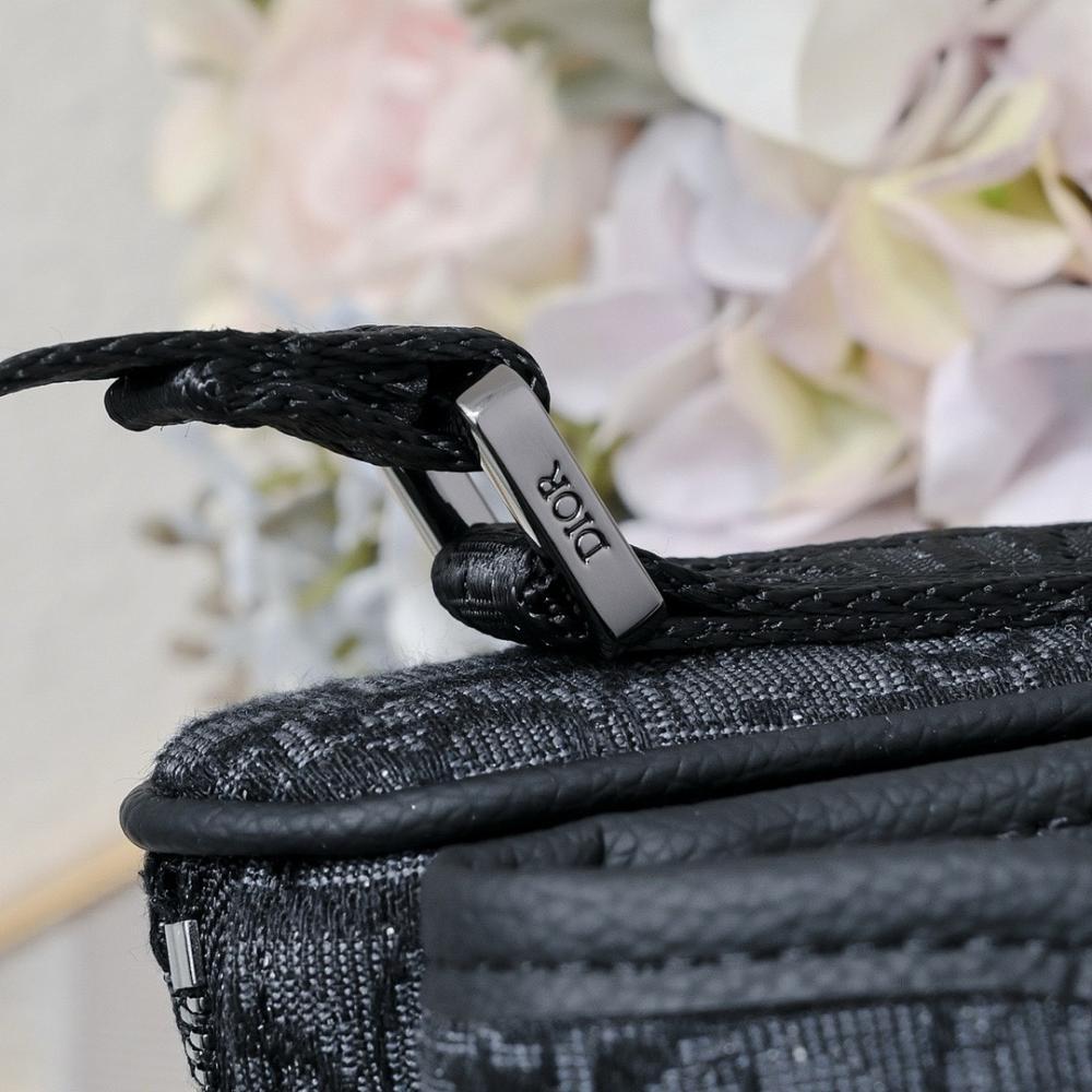 Modern Stylish Black Printed Crossbody Bag