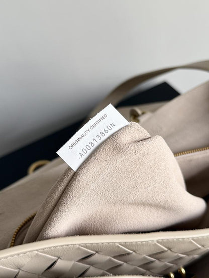 Calfskin Top Handle Bag