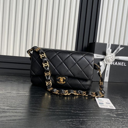 Lambskin Shoulder Bag