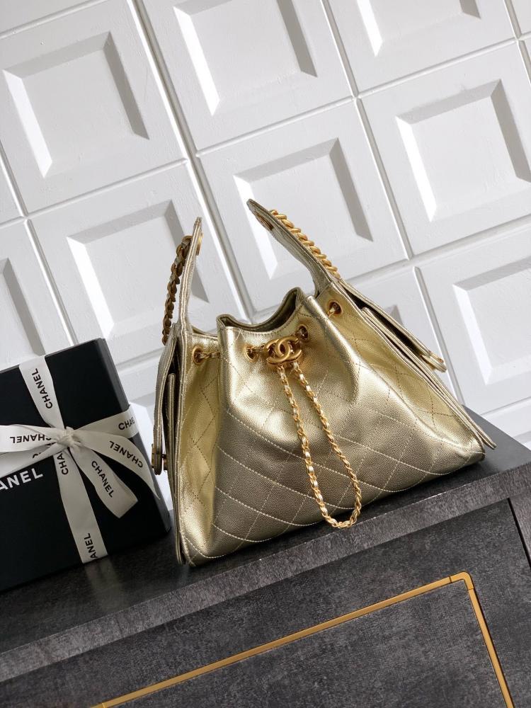 Calfskin Bucket Bag