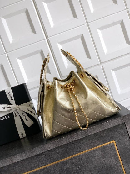 Calfskin Bucket Bag