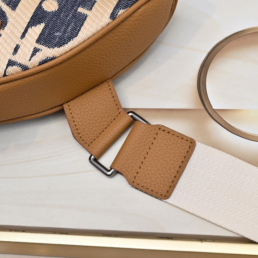Modern Refined Monogram Calfskin Crossbody Bag