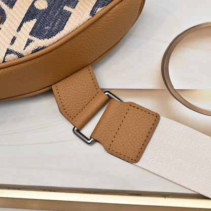 Modern Refined Monogram Calfskin Crossbody Bag