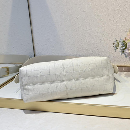Stylish Gold Embroidered Calfskin Shoulder Bag – Special Edition