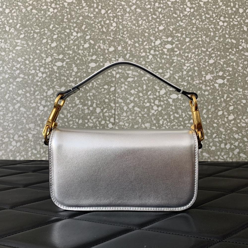 Crystal-Embellished Calfskin Wallet