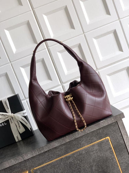 Leather Hobo Bag
