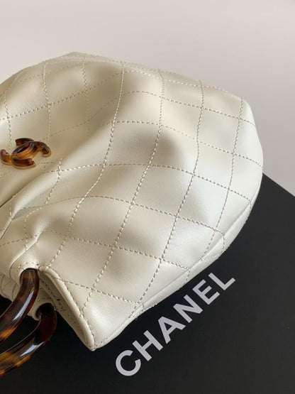 Alma Leather Top Handle Bag