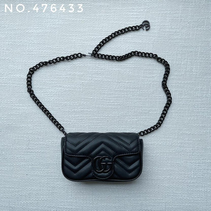Modern Refined Leather Shoulder Bag