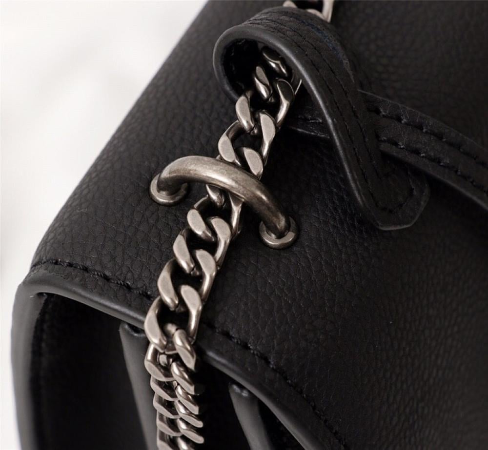 Modern Luxury Pink Leather Shoulder Bag