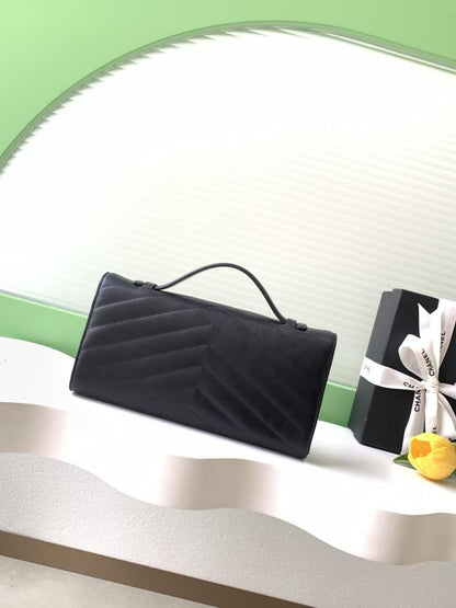 Classic Calfskin Top Handle Bag