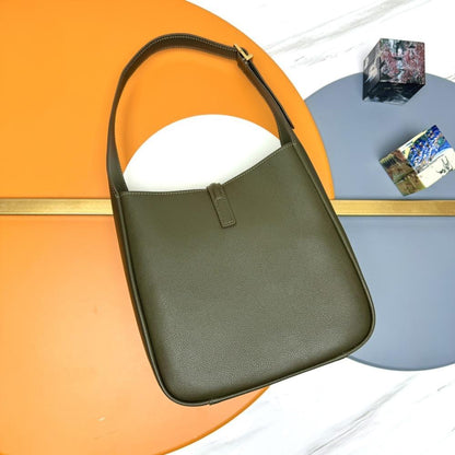 Classic Leather Shoulder Bag