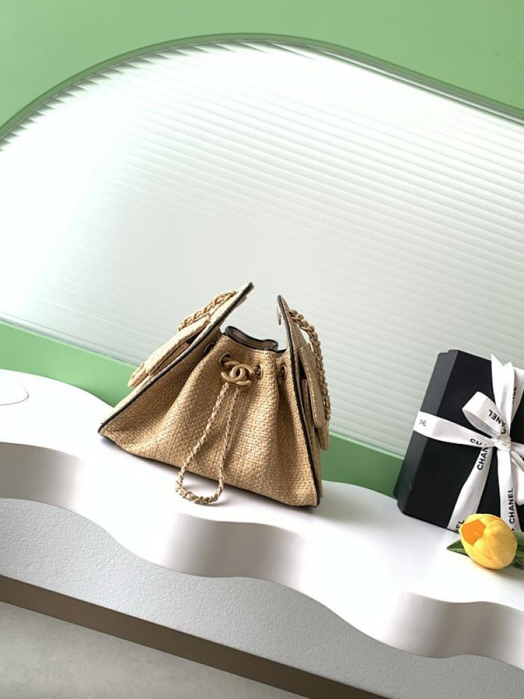 Leather Bucket Bag