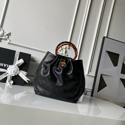 Alma Lambskin Bucket Bag