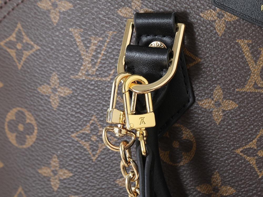 Alma Monogram Calfskin Top Handle Bag